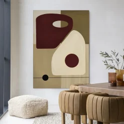 Wandkleed Polished in maat en frame naar keuze
