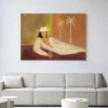 Wandkleed Relaxing Day in maat en frame naar keuze