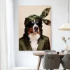 Wandkleed Sam in maat en frame naar keuze