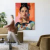 Wandkleed Senorita in maat en frame naar keuze