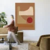 Wandkleed Spice in maat en frame naar keuze