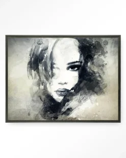 Wandkleed The Look in maat en frame naar keuze
