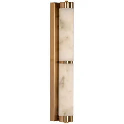 Wandlamp Lycke Marmerlook, 60cm
