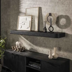 Wandplank Doria Liquid metal