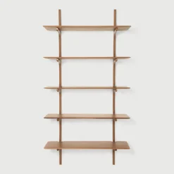 Wandrek PI Hout, Met 5 planken