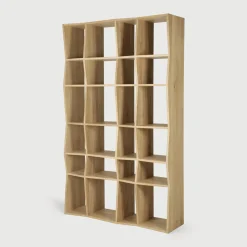 Wandrek Z Geolied Eikenhout, 207 x 125cm