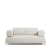 2-zits Bank Compo Met armleuning, kleur Beige