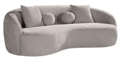 3-zits Organische Bank Novo Elite stof, 236cm